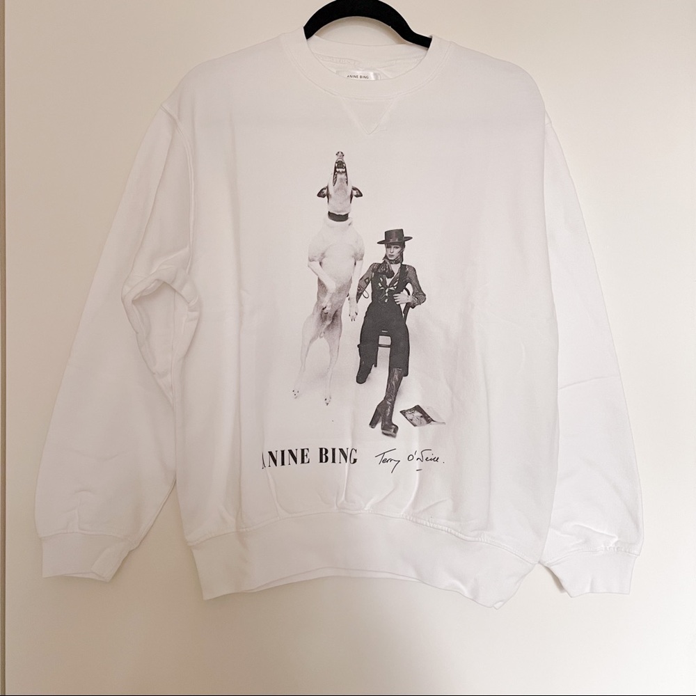 NWT Anine Bing Sweatshirt - Picture 3 of 8